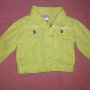 Toddler girl size 18m daisy jacket